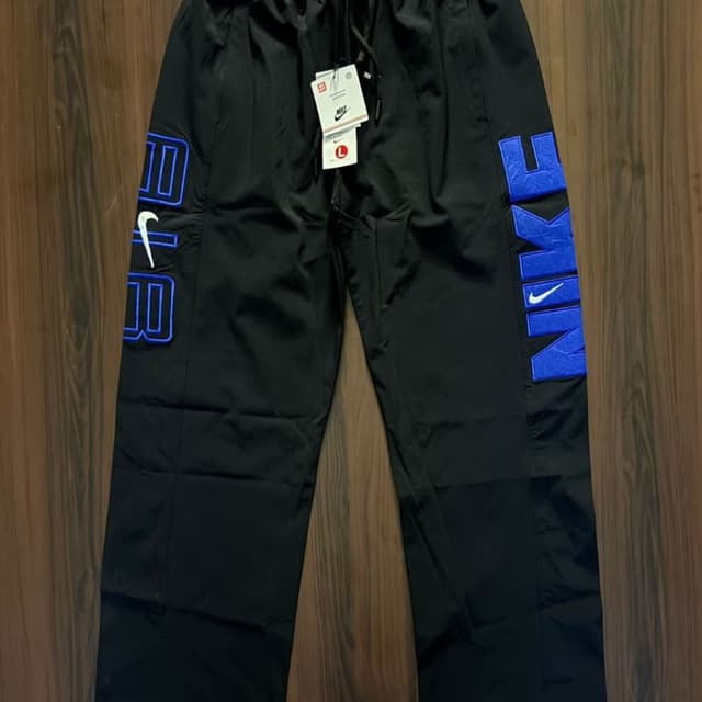 Black, Royal Blue, White Pants