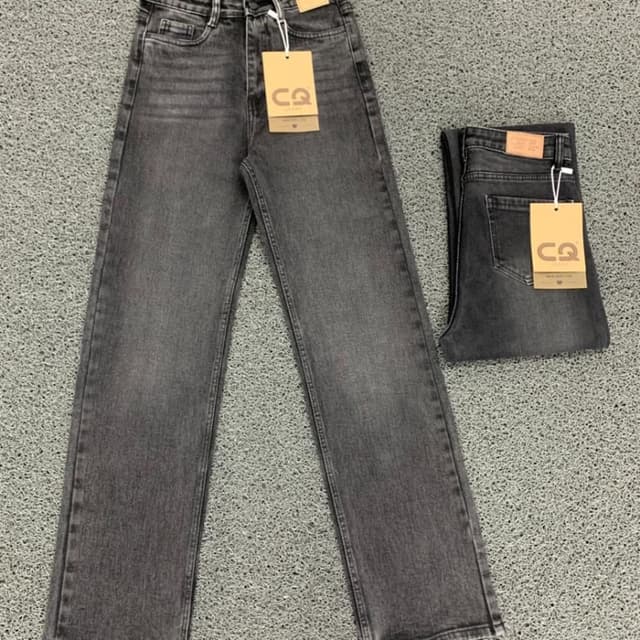 Charcoal Grey, Faded Grey Jeans