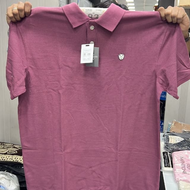 Rose Pink Polo Shirt