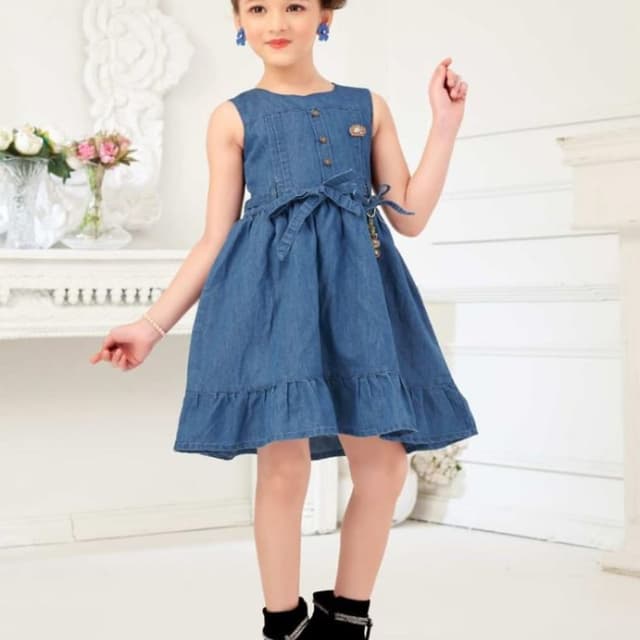 Blue Denim Dress