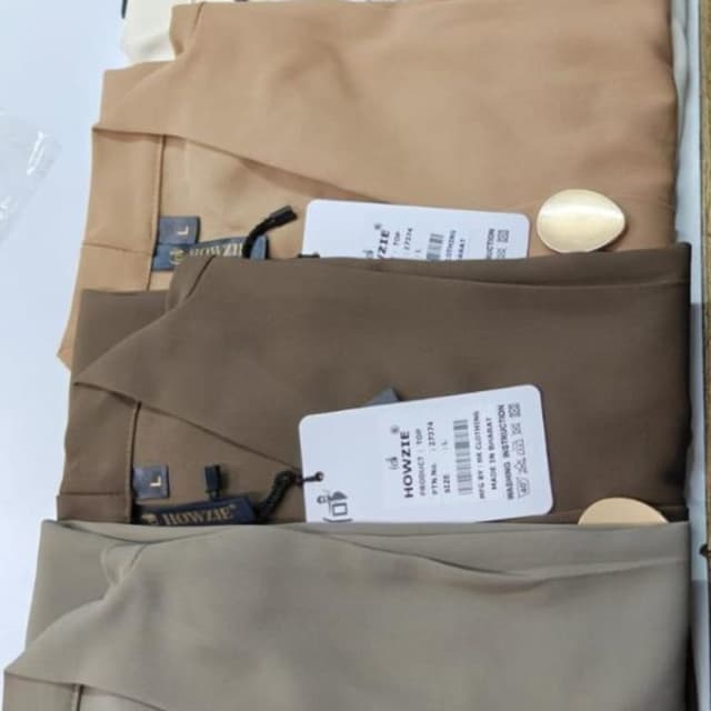 Navy Blue, Cream, Beige, Brown, Taupe Trousers