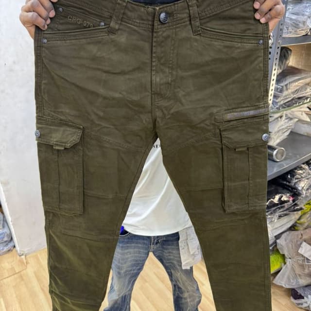 Olive Green Cargo Pants