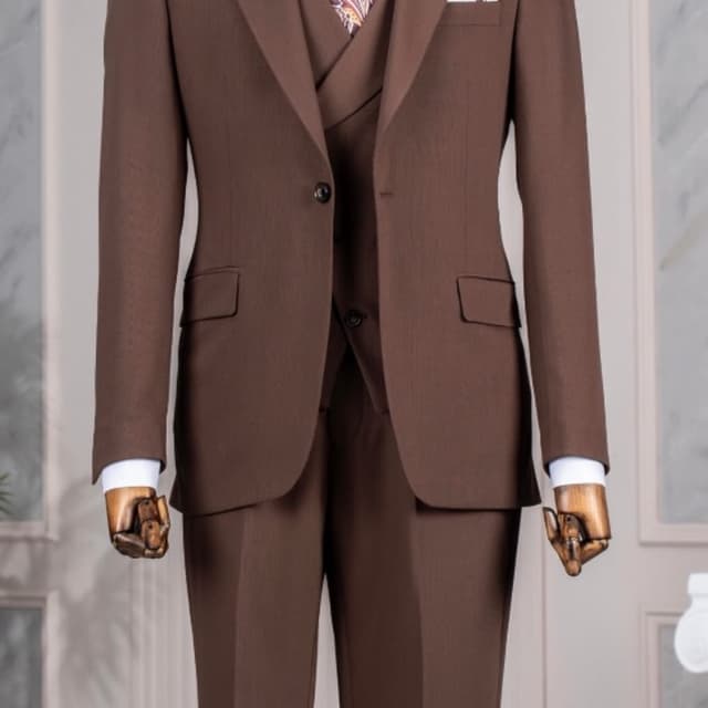 Brown Suit (Jacket, Vest, Trousers)