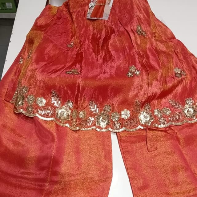 Red and Gold Lehenga Choli