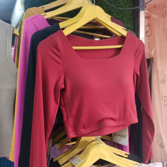 Red Crop Top