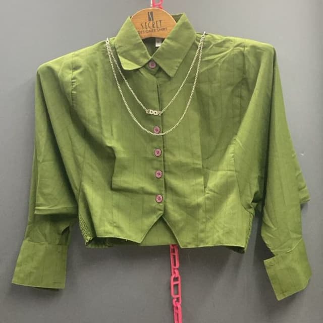 Olive Green Shirt