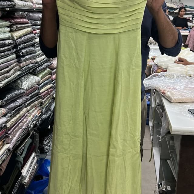 Lime Green Dress