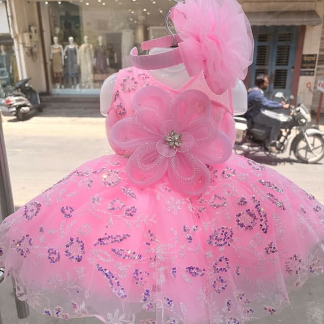 Pink Dress with Headband