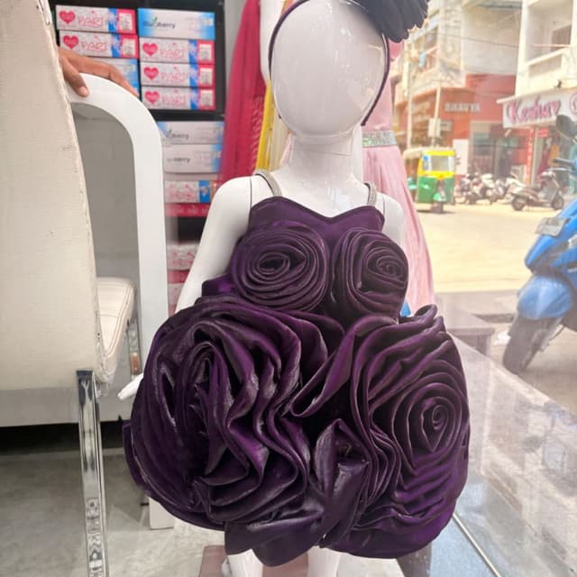 Deep Purple Dress