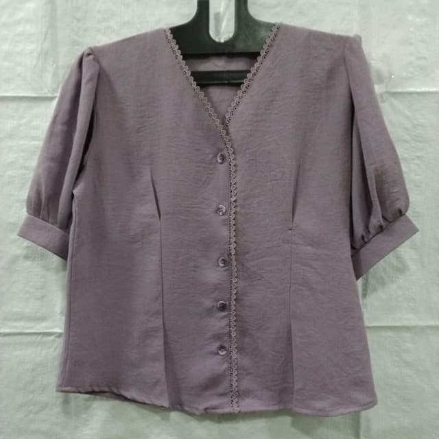 Muted Lavender Blouse