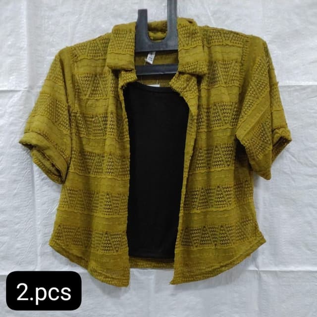 Mustard Yellow and Black Jacket