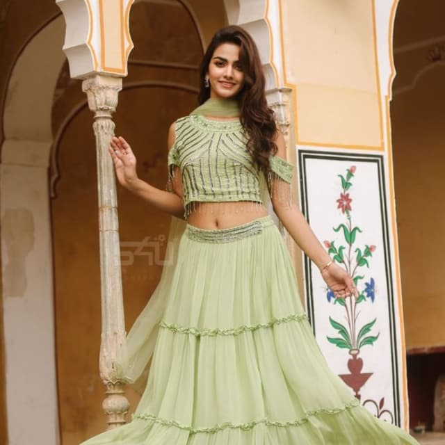 Light Green Lehenga Choli