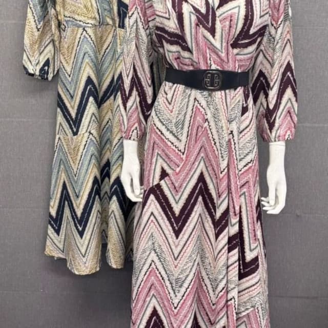Beige, Navy, Pink, Burgundy, White Dress