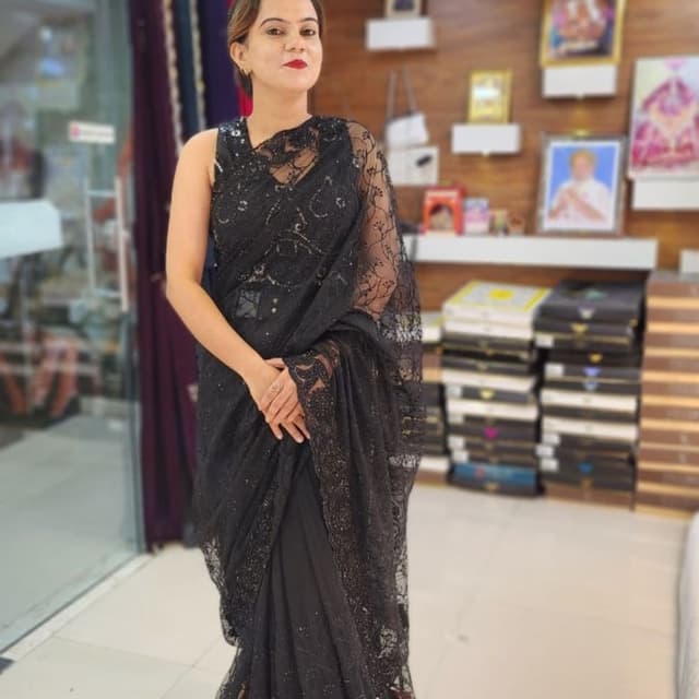 Black Saree