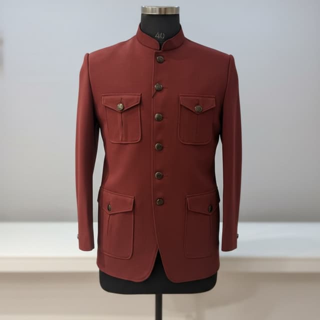 Maroon Jacket