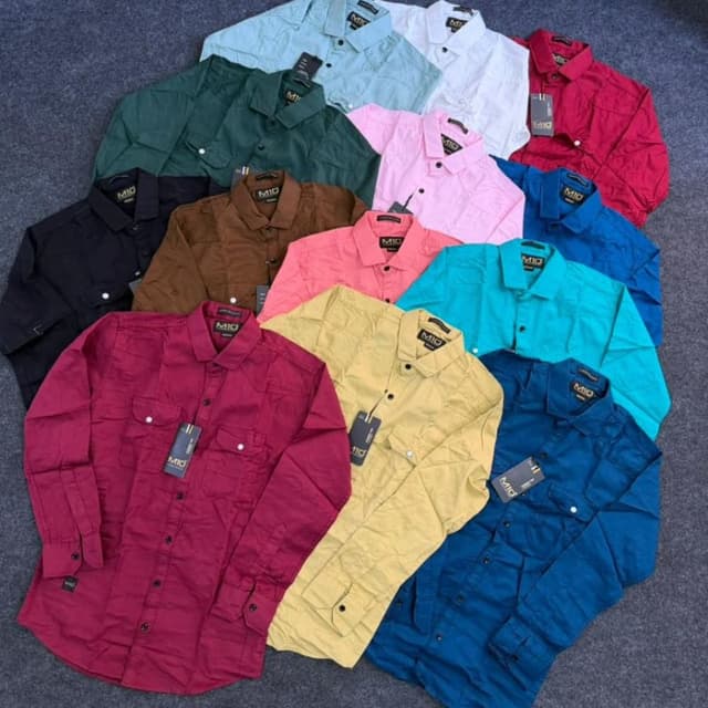 Maroon, Yellow, Navy Blue, Teal, Pink, Light Blue, White, Red, Brown, Dark Green, Black Shirt