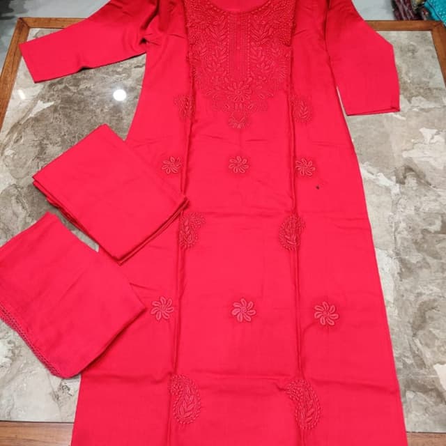 Red Salwar Kameez