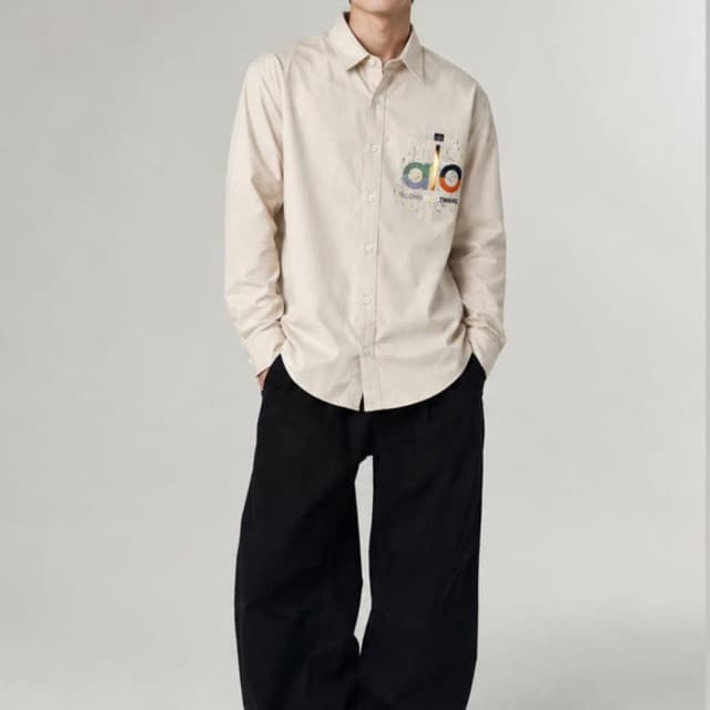 Beige, Multicolor Shirt