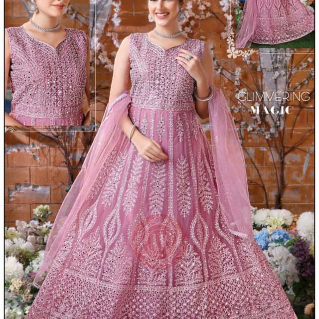 Pink Lehenga Choli