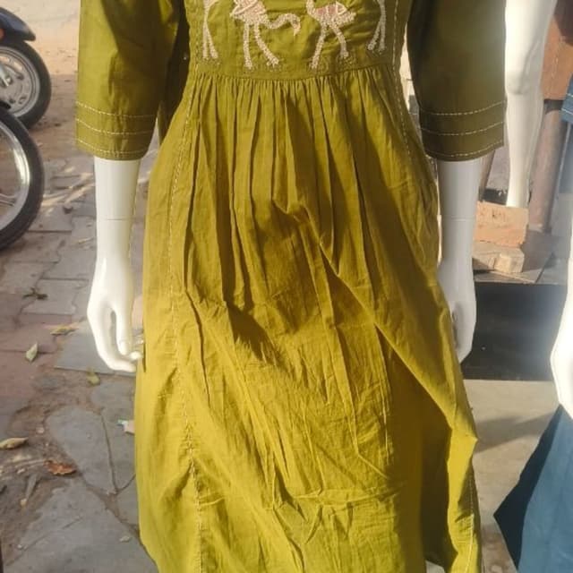 Olive Green Kurti