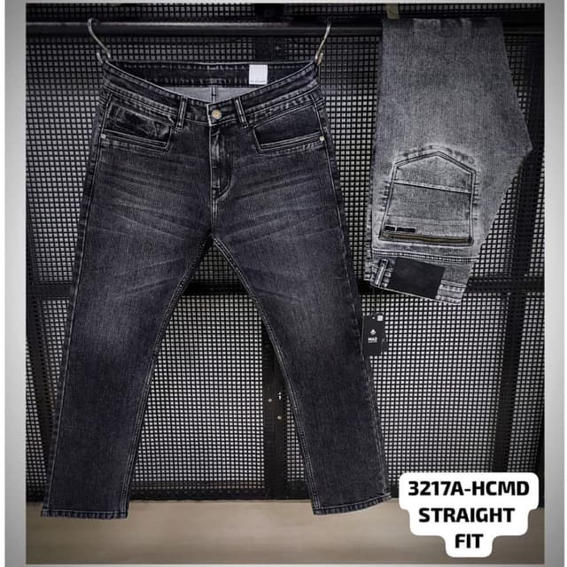 Charcoal Grey, Black Jeans