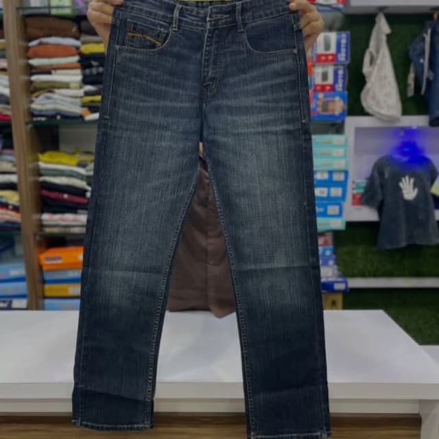 Dark Blue Wash Jeans