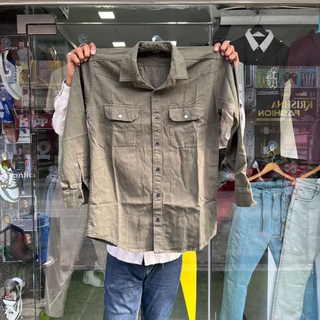 Olive Green Shirt