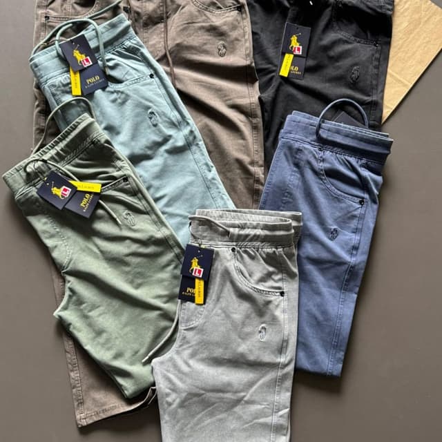 Gray, Blue, Green, Brown, Black Joggers