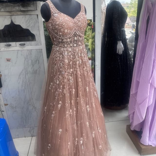 Rose Gold / Peach Gown