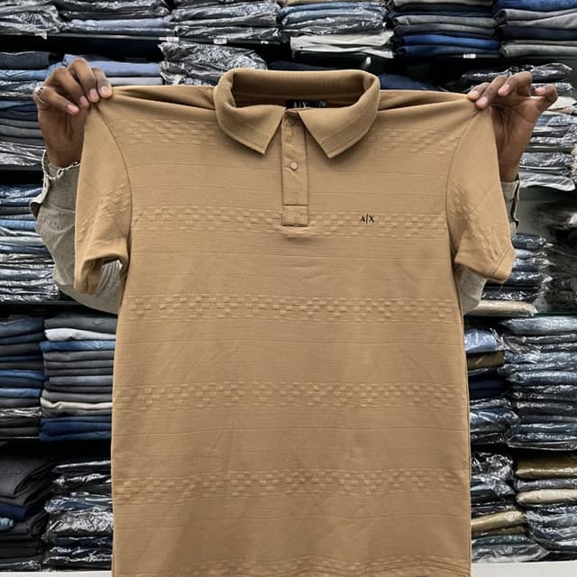 Tan Polo Shirt
