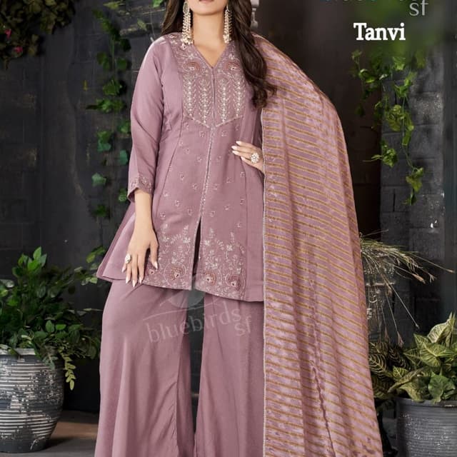 Dusty Rose Kurti Set