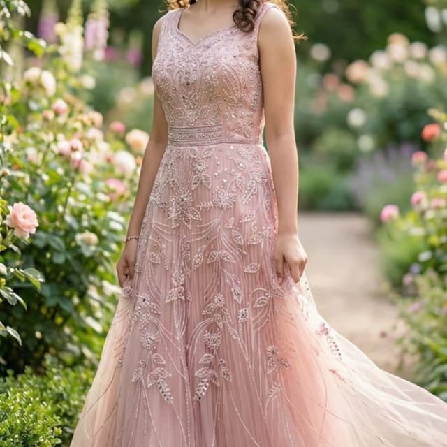 Dusty Pink Gown