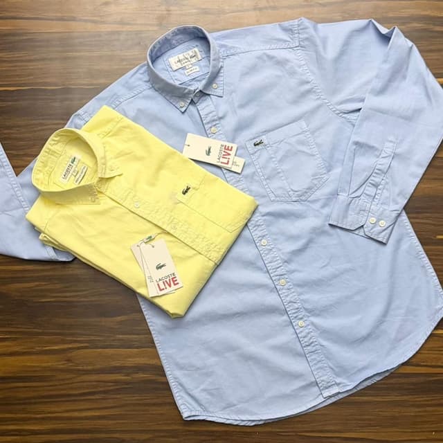 Light Blue, Yellow Shirt