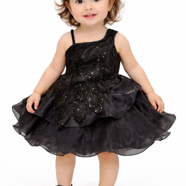 Solid Black Dress