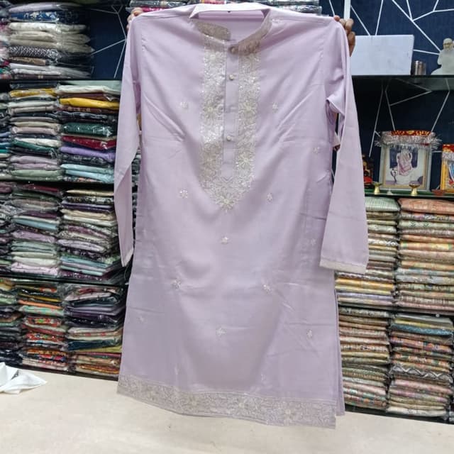 Pastel Lilac / Light Purple Kurta