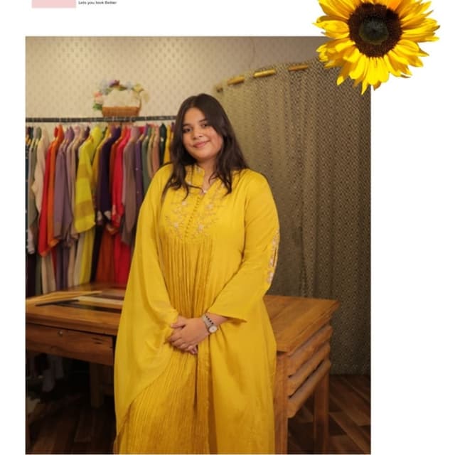 Vibrant Yellow Kurta