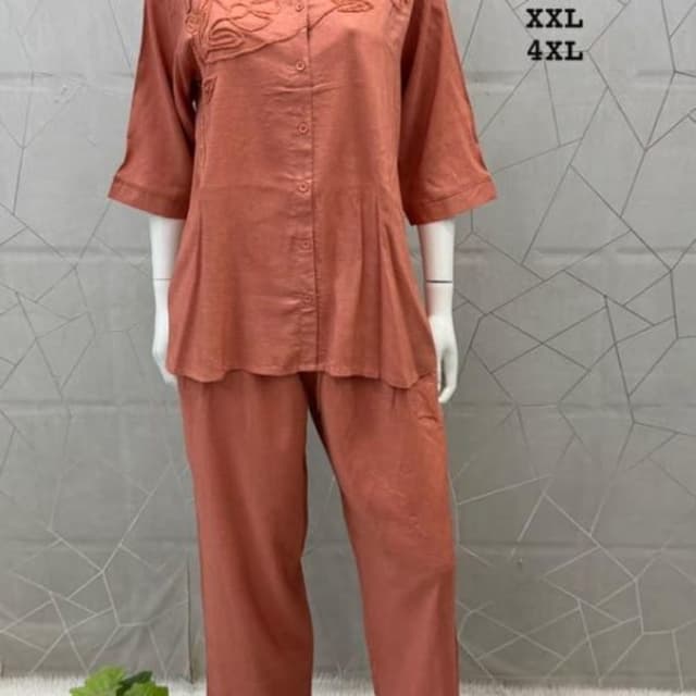 Terracotta or Burnt Orange Co-ord Set