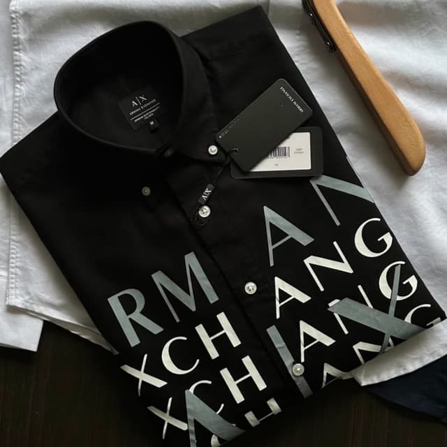 Black, White, and Grey Shirt