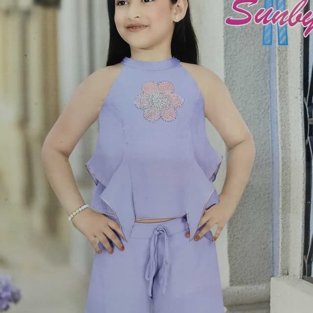 Light lavender, soft pink Co-ord set