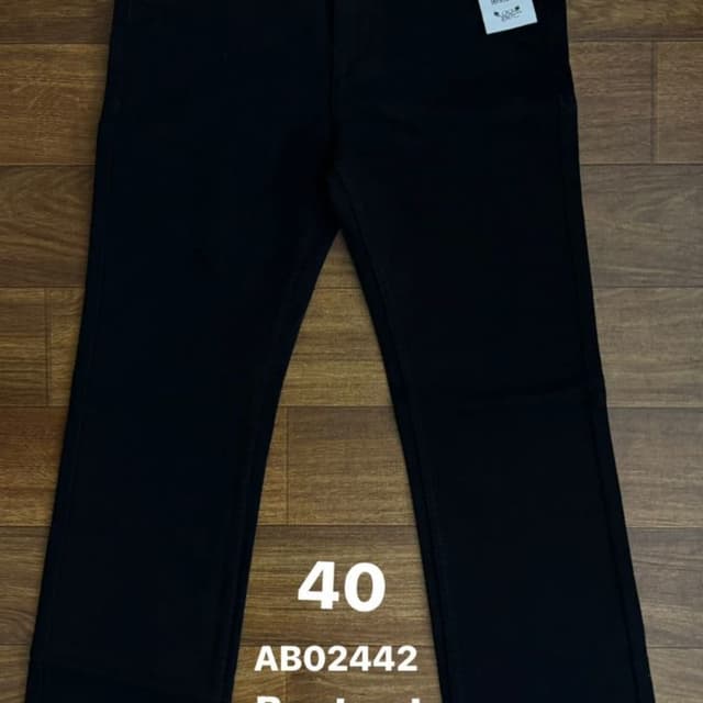 Solid Black Jeans