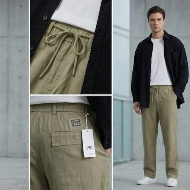 Olive Green Trousers