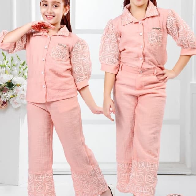 Soft Peach Co-ord Set