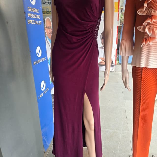 Deep Burgundy/Maroon Dress