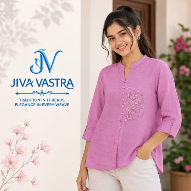 Mauve or Dusty Pink Kurti or Tunic