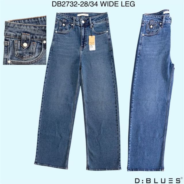 Medium Blue Wash Jeans
