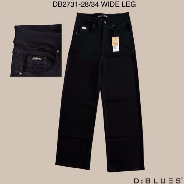 Solid Black Jeans