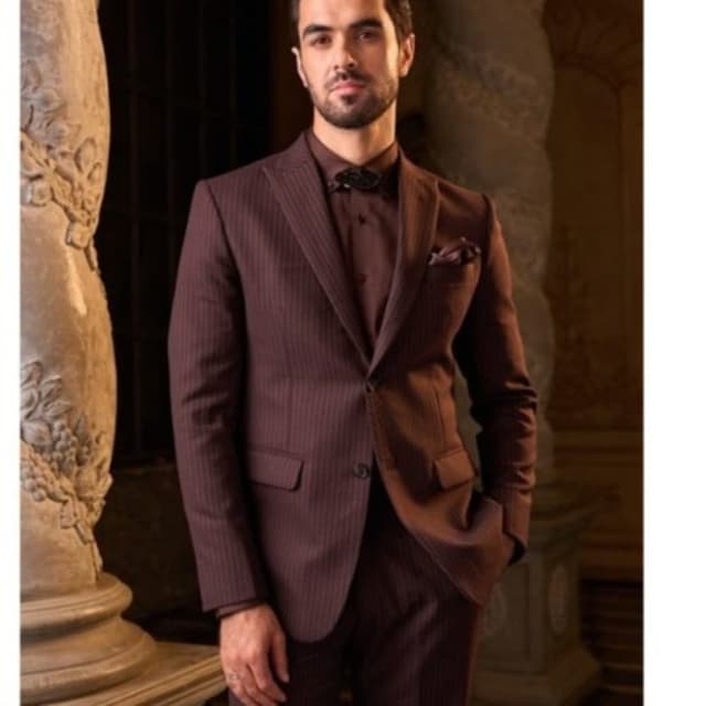 Dark Brown, Deep Chocolate Suit