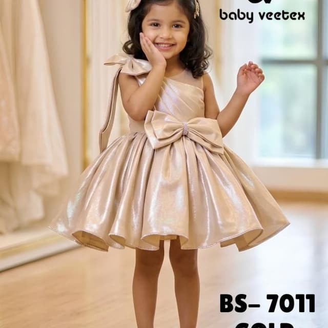 Metallic Gold, Champagne Dress