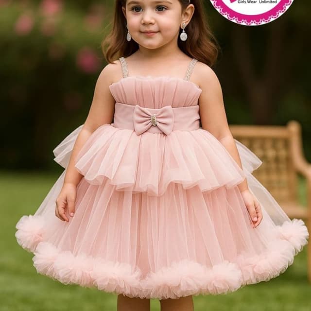 Dusty Pink Party Dress