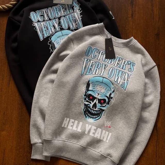 Black, Grey, Blue, White, Red Sweatshirt